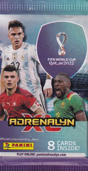 2022 Panini Adrenalyn XL FIFA World Cup Qatar Balíček